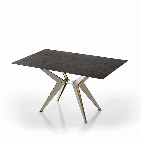 Обеденный стол Koinor nickel satined